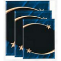 Shooting Star Acrylic Plaque w/ Blue Marble Accent (8"x10")